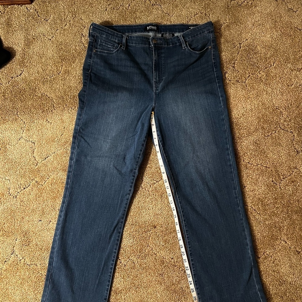 Buffalo David Bitton Women's Dark Indigo Straight Leg Jeans